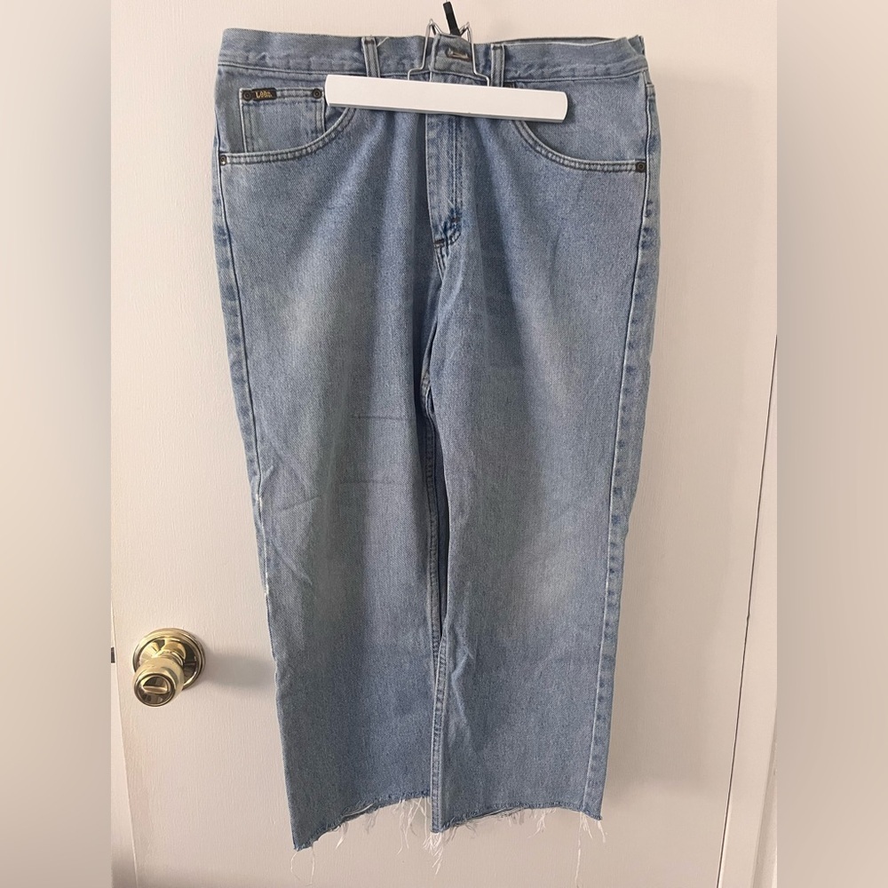 Lee Regular Fit Men’s Light Wash Blue Jeans 34 x 30